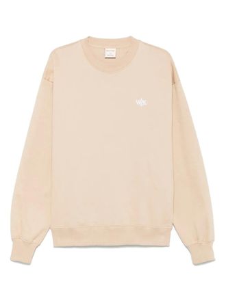 Walk In Paris fleece crew-neck sweatshirt - Neutrals