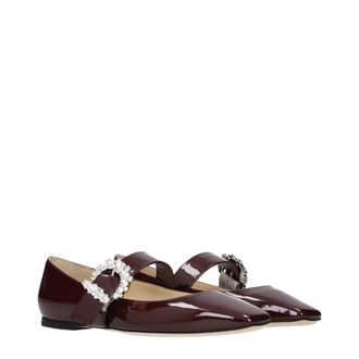 Jimmy Choo London Ballet Flat - Burgundy