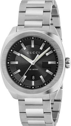 Gucci Accessoires, Heren, Grijs, ONE Size, Gg 2570 Horloge
