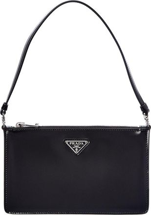 Prada Cleo Brushed Leather Shoulder Bag