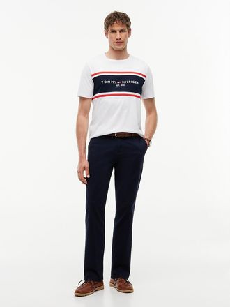 Tommy Hilfiger Mens Straight Flex Chino - Navy - 28W x 30L