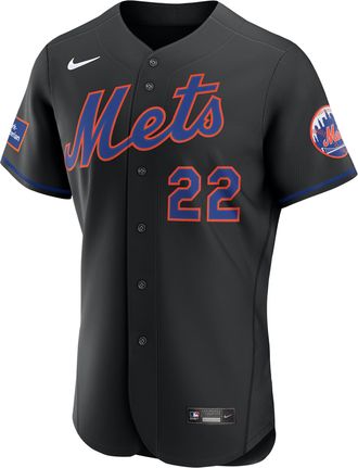 Nike Juan Soto New York Mets Nike Mens MLB Authentic Jersey in Black | 8900NMA1NM9-FE1