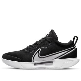 Nike Court Zoom Pro Clay Court Tennis Shoes Black White DH2603-010