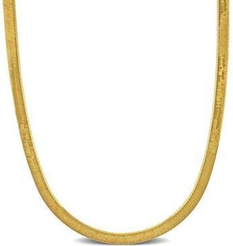 Delmar Herringbone Chain Necklace in Gold at Nordstrom Rack