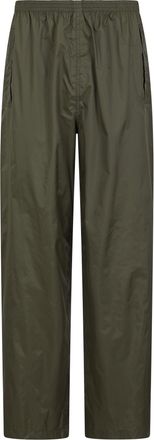 Mountain Warehouse Heren Pakka waterdichte overbroek (Donkere Khaki)