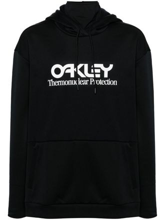 Oakley Rider Long 2.0 hoodie met logoprint - Zwart
