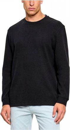HUGO BOSS Sweatshirts & Hoodies > Sweatshirts - Heren - Sweatshirts - Blauw - L - Hoodies & sweatvesten