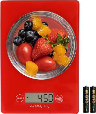 OEM Balanza Electr&oacute;nica De Cocina De Alta Precisi&oacute;n De 5000 G/1 G Con Pantalla Lcd Retroiluminada Para Cocinar, Hornear Y Preparar Alimentos