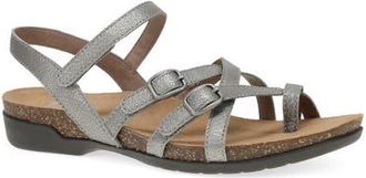 Dansko Roslyn Sandal in Antique Silver Metallic at Nordstrom, Size 10.5-11Us