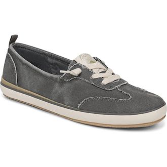 Blowfish Ez Breezy Slip-On Flat in Charcoal Canvas at Nordstrom Rack, Size 7.5