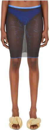 Di Petsa Sweet Nectar Skirt - Dames - Korte rokken - Zwart - XS - Polyester - Rokken