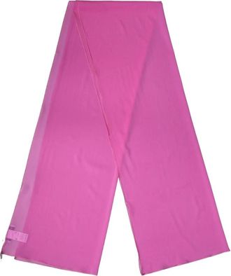 Dolce & Gabbana Zijden Sjaal voor Om de Hals - Dames - Zijden sjaals - Roze - ONE Size - Accessoires