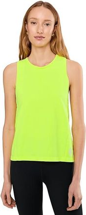 Free People Movement Hot Shot Twist Tank Top Womens Clothing Highlighter Yellow : LG (Womens 12-14), Elastane/Cotton