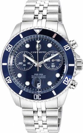 Torino Carrero Deepmar Chronograph Quartz Blue Dial Mens Watch C1S6644-BUBU