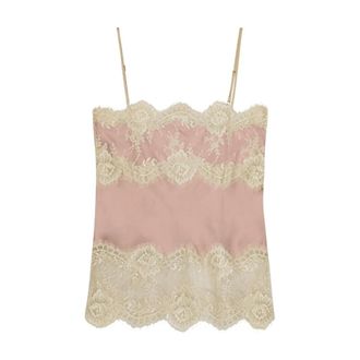Birgitte Herskind Jonna Slip Top - Dames - Tops zonder mouwen - Oranje - M - Tops