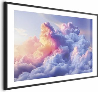 OEM Manifesto - Nuvole Come Dipinte: Pennelli Artistici Dellalba Che Dipingono Il Cielo