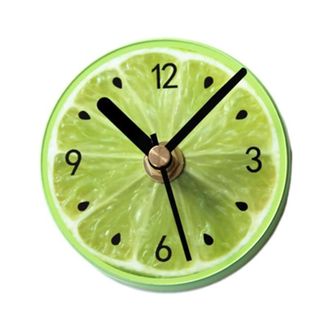 OEM Reloj De Pared Naranja-lim&oacute;n Para La Cocina, Preciso Para El Hogar Y La Cocina