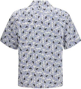 Prada Mens Multicolor Cotton Pattern Shirt