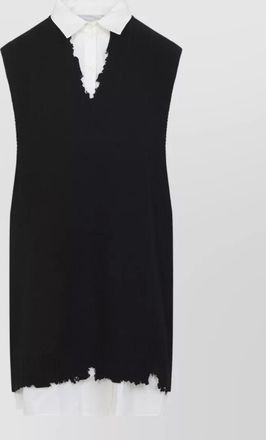 Maison Margiela cotton sleeveless mini dress