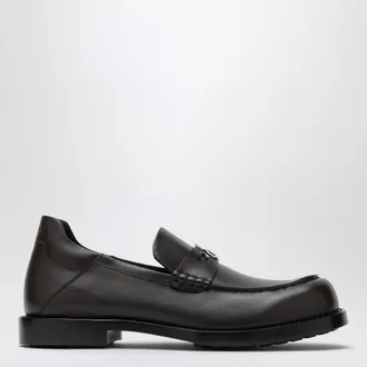 Balenciaga Comfy loafers in mocha leather