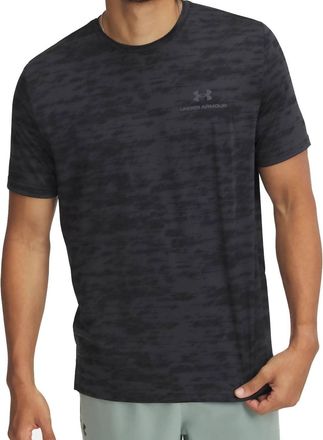Under Armour Vanish Energy Printed Shirt Top In Anthracite