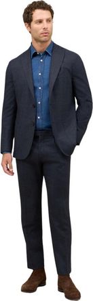 Boglioli Hombre, Trajes, Azul, Talla: 2XL