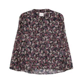 Isabel Marant Maria Top - female - Marant &eacute;toile - Blouses - Multicolor - XS - Blouses & Shirts