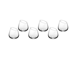 Bj&ouml;rn Borg Vasos para refrescos &Oslash;8,3cm - 6 Piezas - Transparente