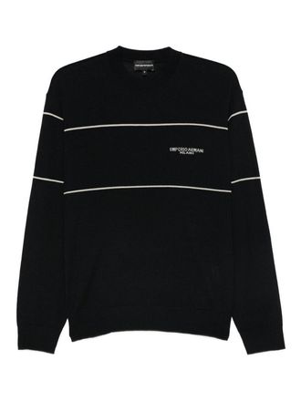 Emporio Armani Wool Crewneck Jumper