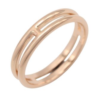 Herm&egrave;s Gold Pink Gold (18K) Band Ring (Pre-Owned)