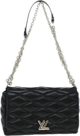 Louis Vuitton Pre-owned Shoulder Bags, female, Black, Size: ONE SIZE Pre-owned Vintage Shoulder Bag