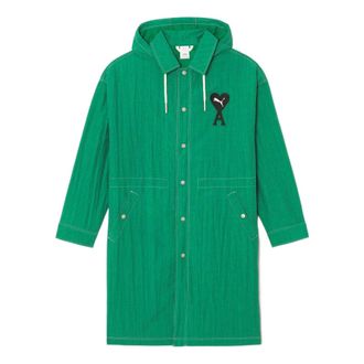 Puma X AMI Light Nylon Jacket Green 534064-96