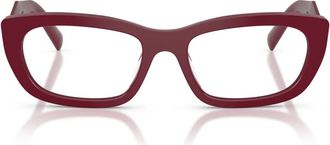 Prada Glasses, unisex, Red, Size: 52 MM 0PR D09V