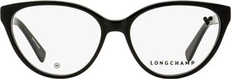 Longchamp LO2764 Cat-Eye Acetate Eyeglasses - Black