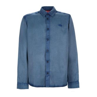 Diesel S-Holg Shirt - - Shirts - Uomo - Blu - L