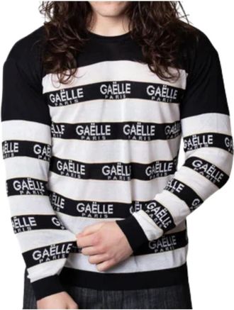 Ga&euml;lle Paris Basis Heren Jacquard Gebreide Trui - Dames - Sweatshirts - Veelkleurig - S - Katoen - Hoodies & sweatvesten