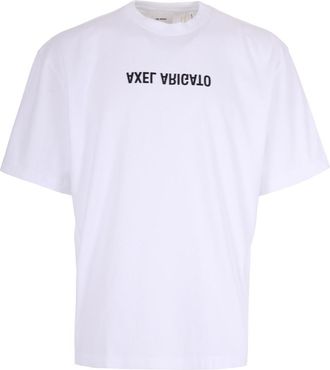 Axel Arigato White Crew Neck T-Shirt