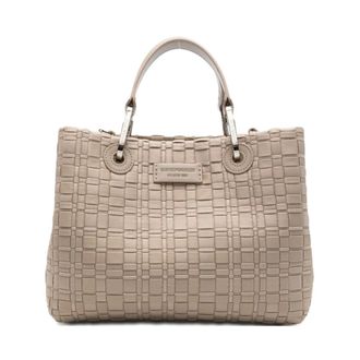 Emporio Armani Tote Bags, female, Brown, Size: ONE SIZE Tote Bag