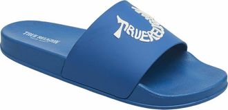 True Religion Mens TI Logo Slide in Blue at Nordstrom, Size 11