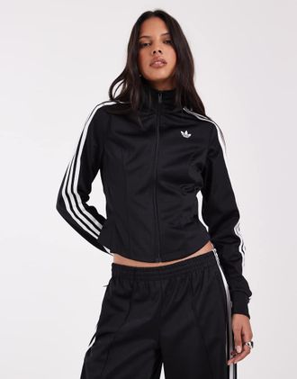 adidas Originals top sportivo corsetto Firebird nero