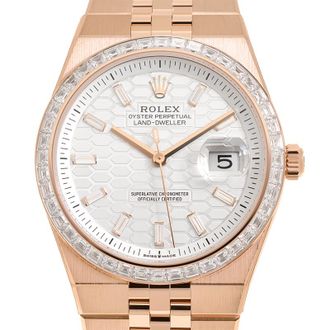 Rolex Land Dweller Automatic Chronometer Bagutte Watch M127285TBR-0002