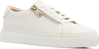 FRANKiE4 Billie II Leather Sneaker in White at Nordstrom, Size 6.5