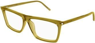 Saint Laurent 803 011 Optisch Montuur - Heren - Brillen - Groen - 59 MM - Accessoires