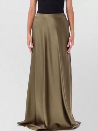 Ralph Lauren acetate masina maxi skirt