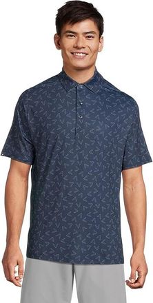 Callaway All Over Chev Printed Polo Mens T Shirt Peacoat 1 : MD, Elastane/Polyester