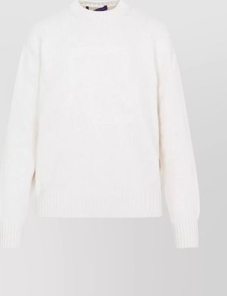 Ralph Lauren Collection cotton and tech fabric crew neck pullover