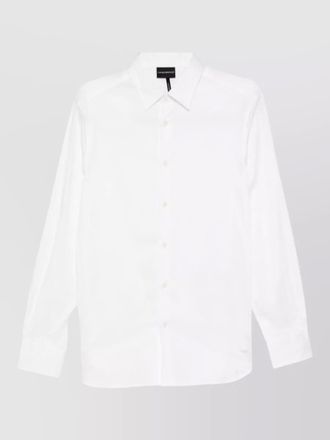 Emporio Armani cotton long sleeve shirt