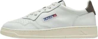 Autry Medalist Low - Dames - Sneakers - Wit - 38 EU - Katoen - Schoenen