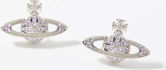 Vivienne Westwood Womens Orb and crystals earrings