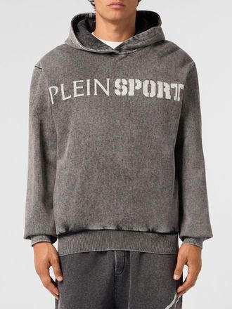 Plein Sport Felpa con cappuccio in jersey con logo